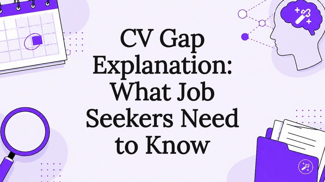 CV Gap Explanation: What Job Seekers Need to Know