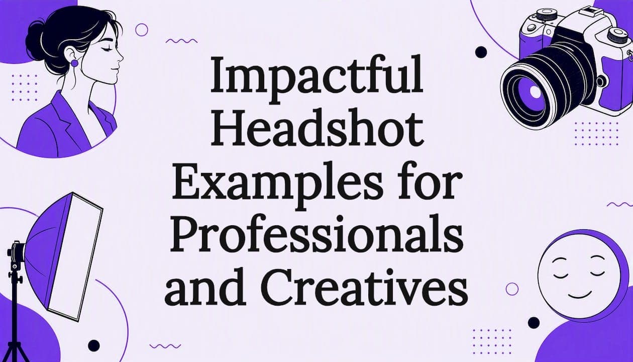 Impactful Headshot Examples for Professionals and Creatives