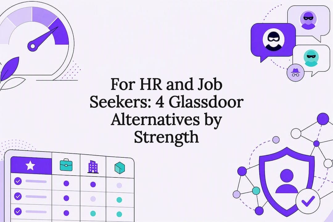 For HR and Job Seekers: 4 Glassdoor Alternatives by Strength